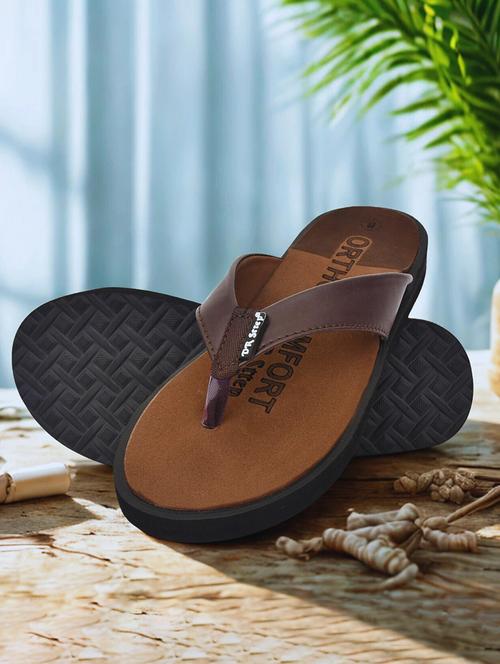 women solid toe separator flip flop - 21991516 - Standard Image - 0
