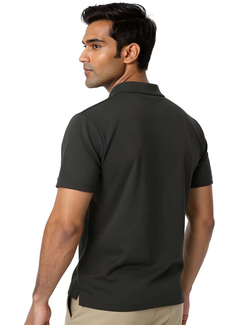 men color block short sleeve regular fit polo t-shirt - 21991615 - Standard Image - 1