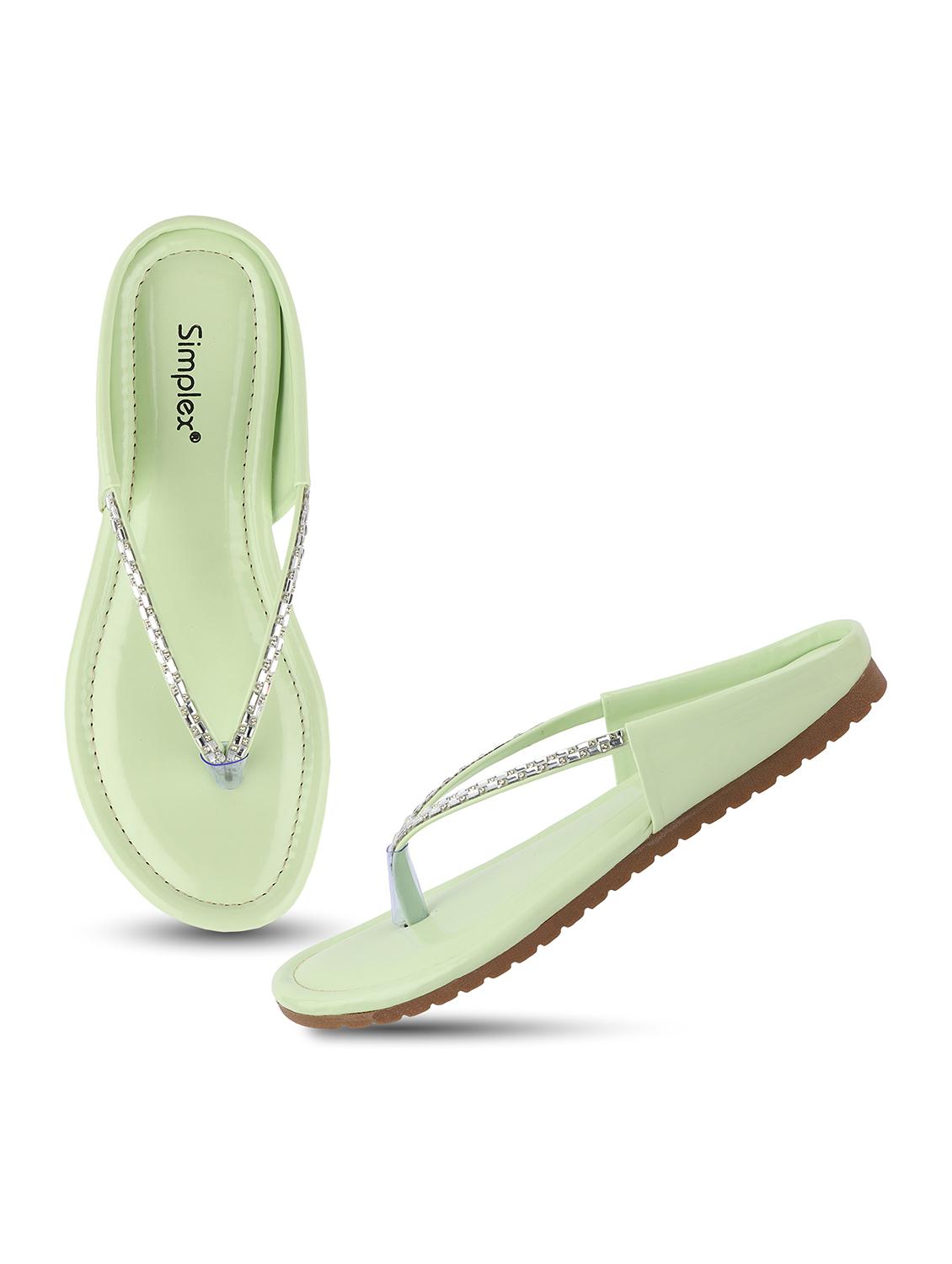 women embellished toe separator sandal - 21991819 -  Standard Image - 1