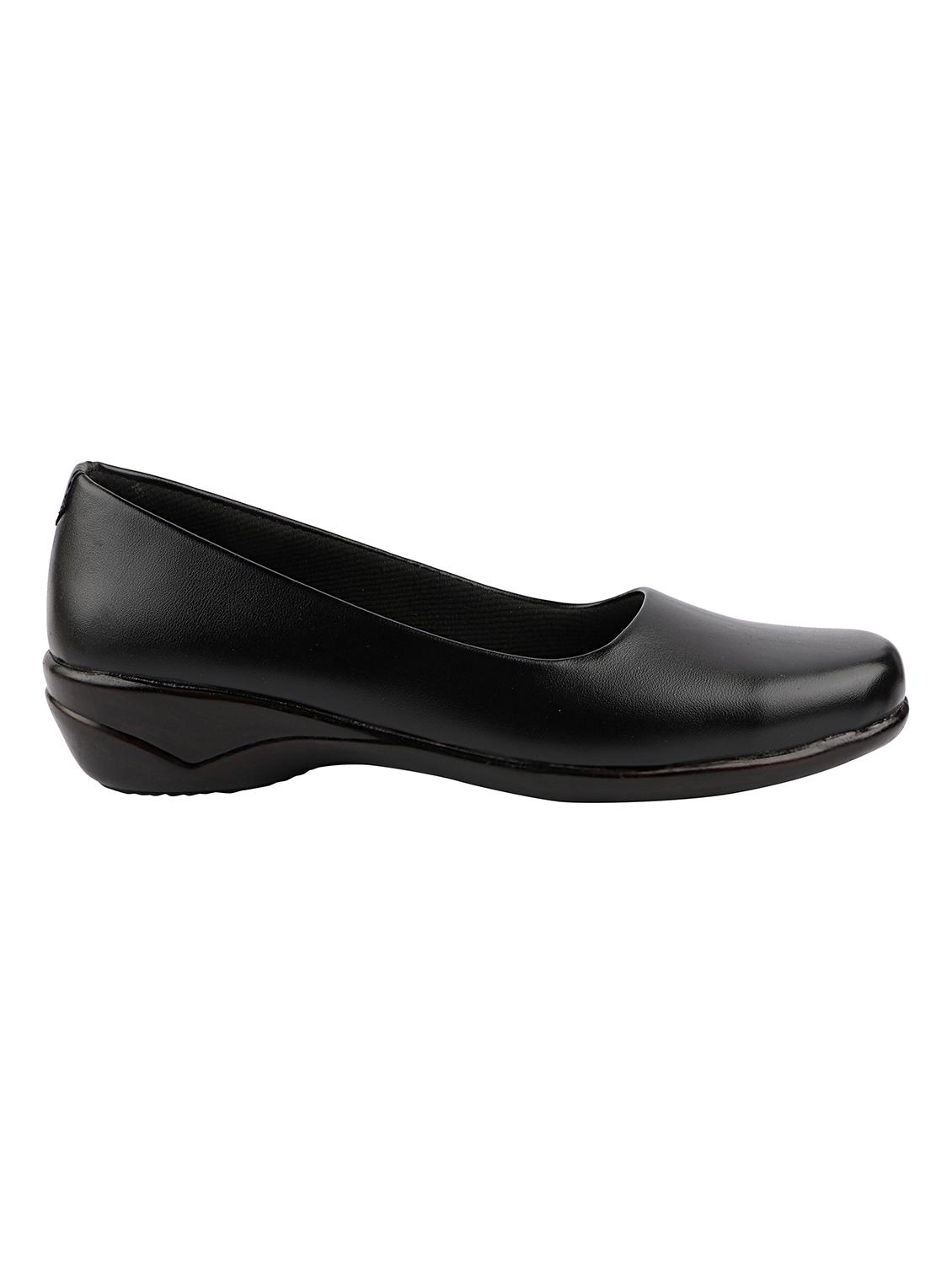 women black solid ballerina - 21991860 -  Standard Image - 1