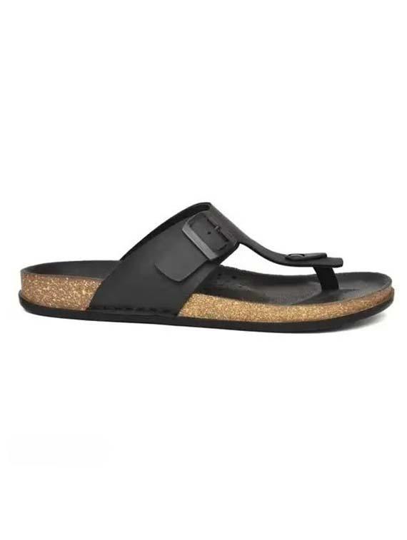 men black toe seperator sandal - 21991899 - Standard Image - 1