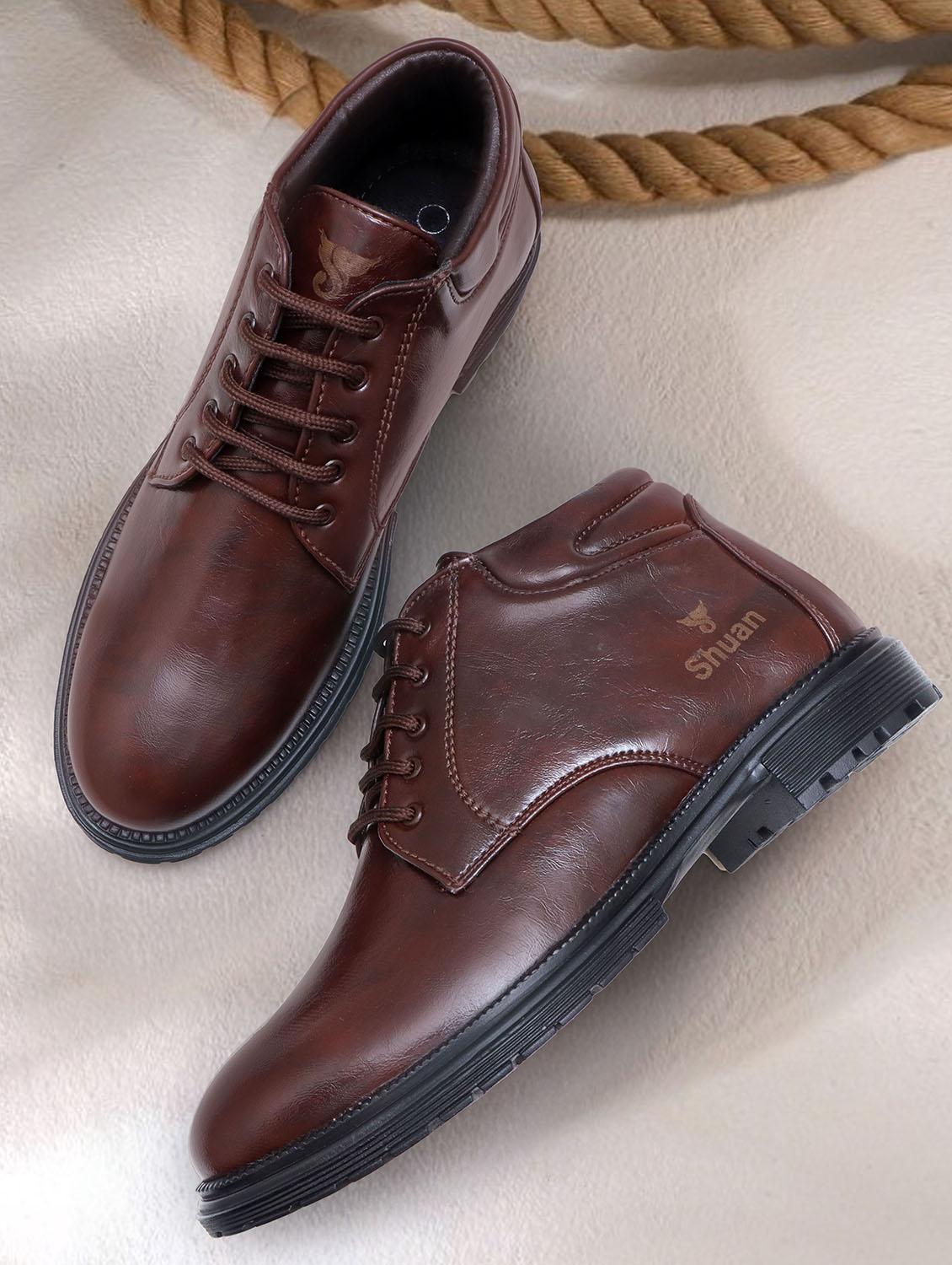 men brown lace up ankle boot - 21992417 -  Zoom Image - 0