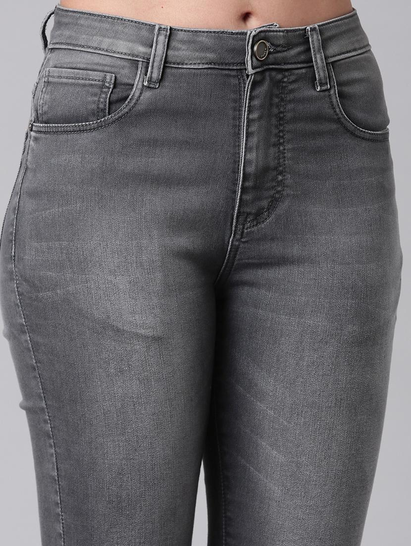 women solid mid rise bootcut jean - 21992424 - Standard Image - 6