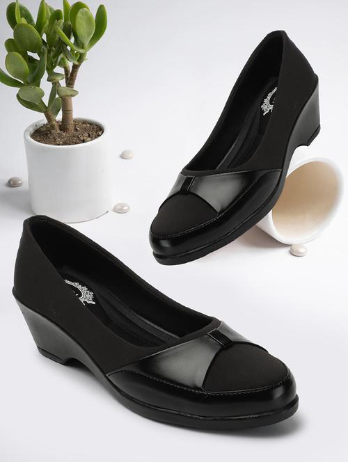 women black slip on ballerina - 21992561 - Standard Image - 0