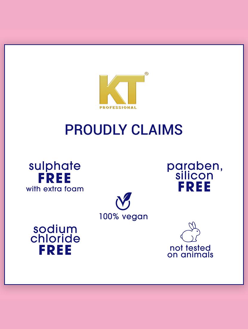 kt professional kehairtherapy sulphate-free ultra smooth shampoo for chemically treated hair - 250 ml - 21992583 - Standard Image - 4