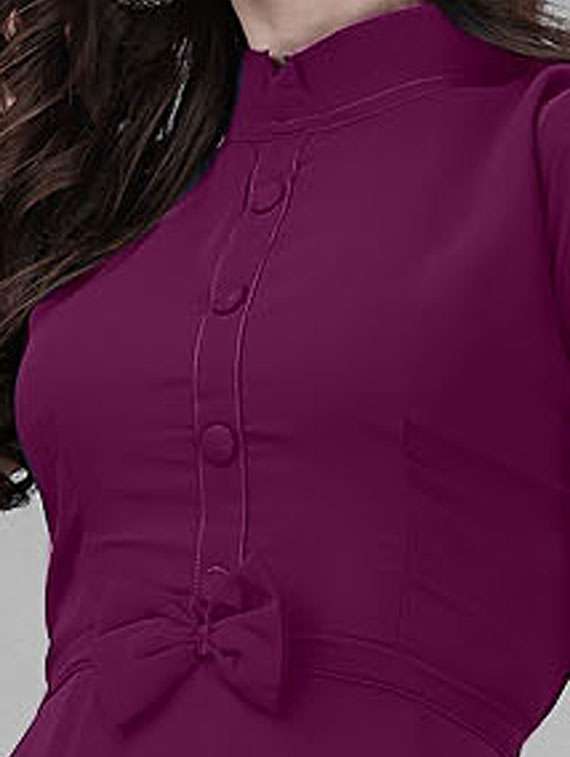 women solid cap sleeve fit & flare maxi dress - 21992596 -  Standard Image - 4