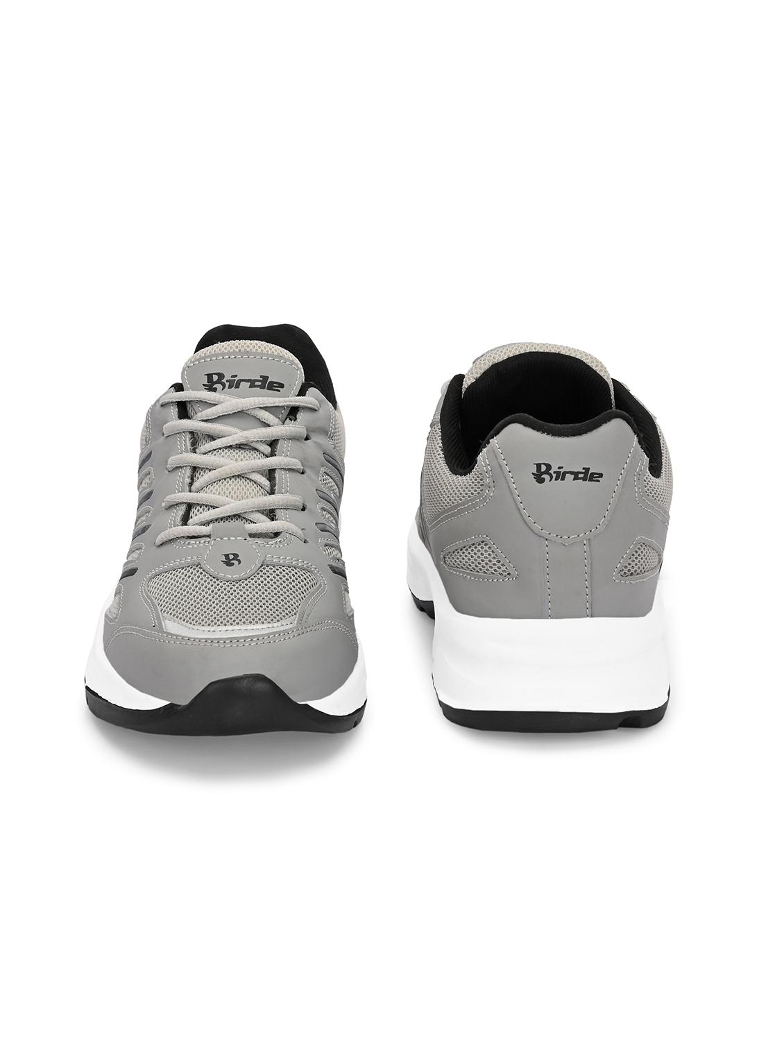 men grey lace up short shoes - 21992970 - Standard Image - 4