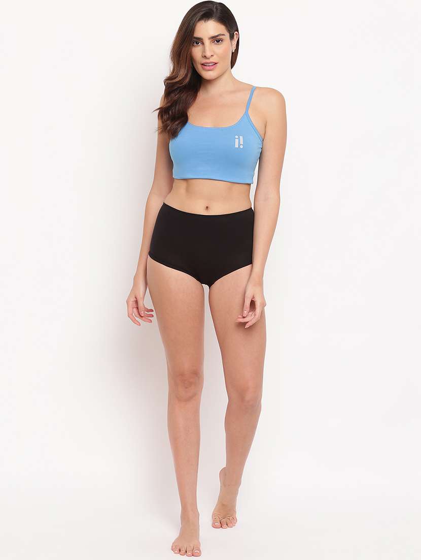 women pack of 3 solid mid rise boy shorts panty - 21993200 -  Standard Image - 4