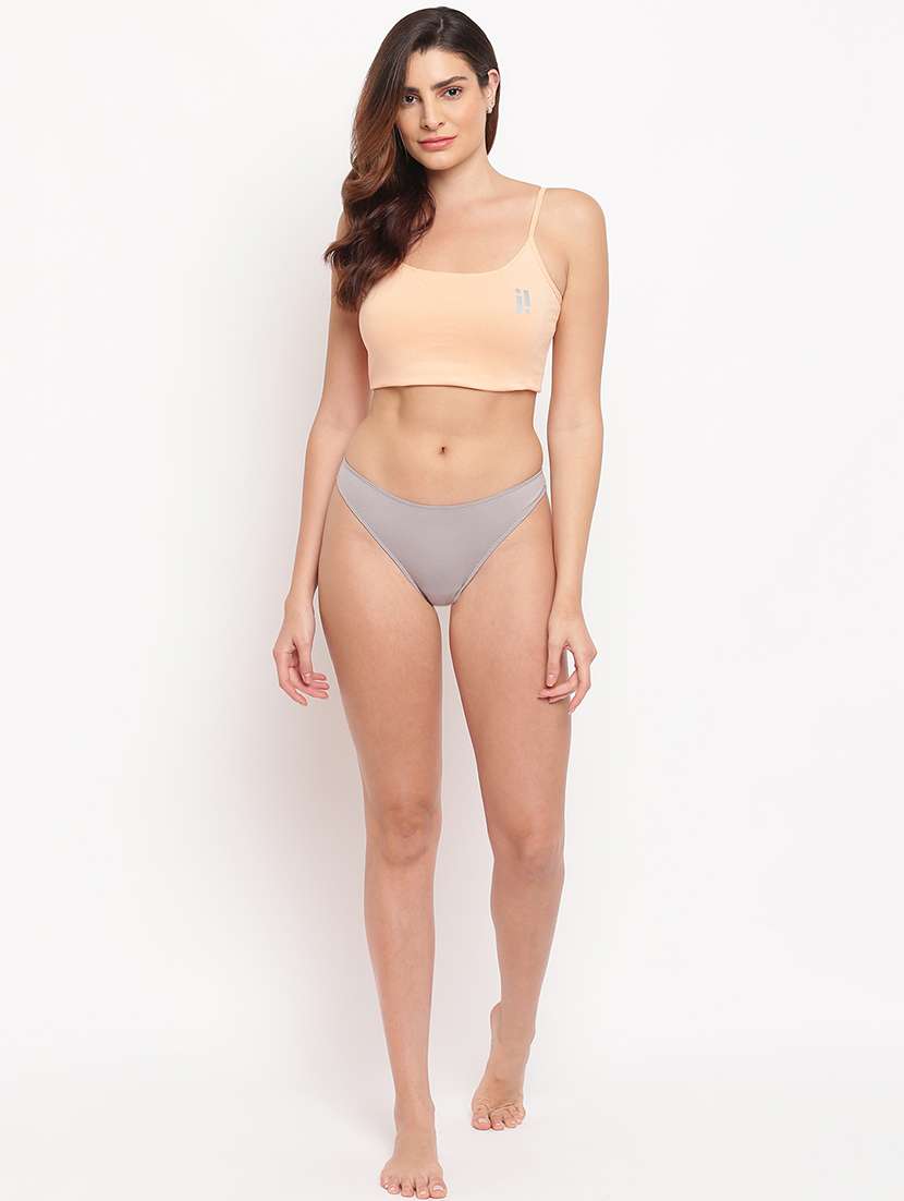 women pack of 3 solid low rise thongs panty - 21993210 -  Standard Image - 4