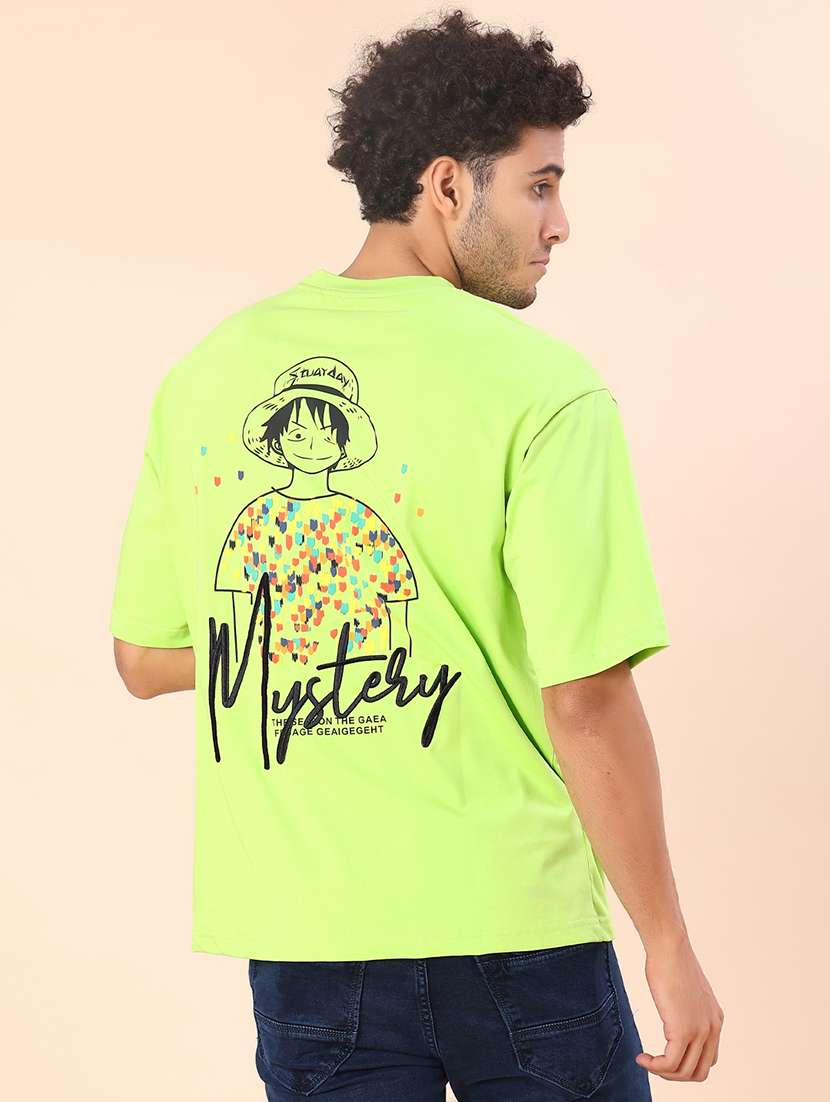 men back print short sleeve regular fit t-shirt - 21993384 -  Standard Image - 1