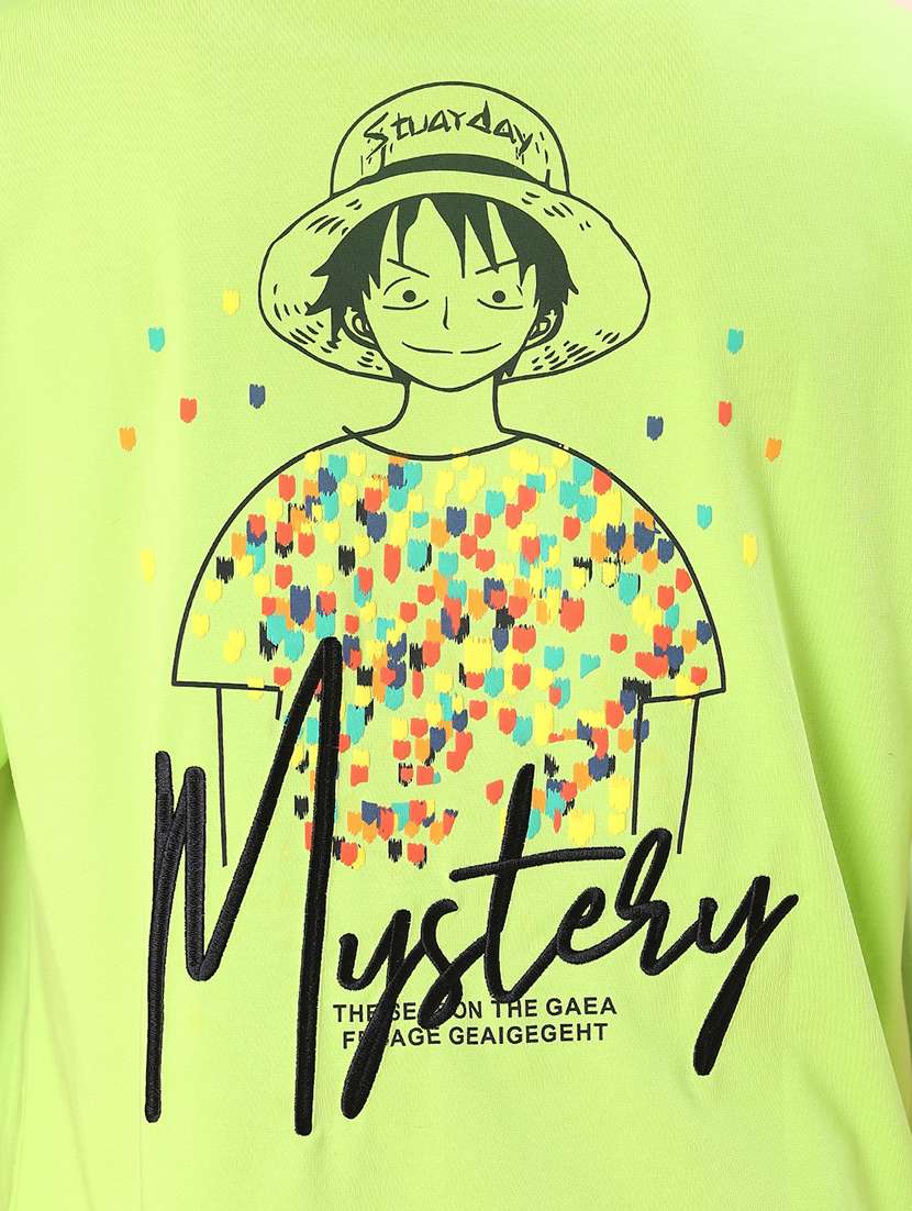 men back print short sleeve regular fit t-shirt - 21993384 -  Standard Image - 4