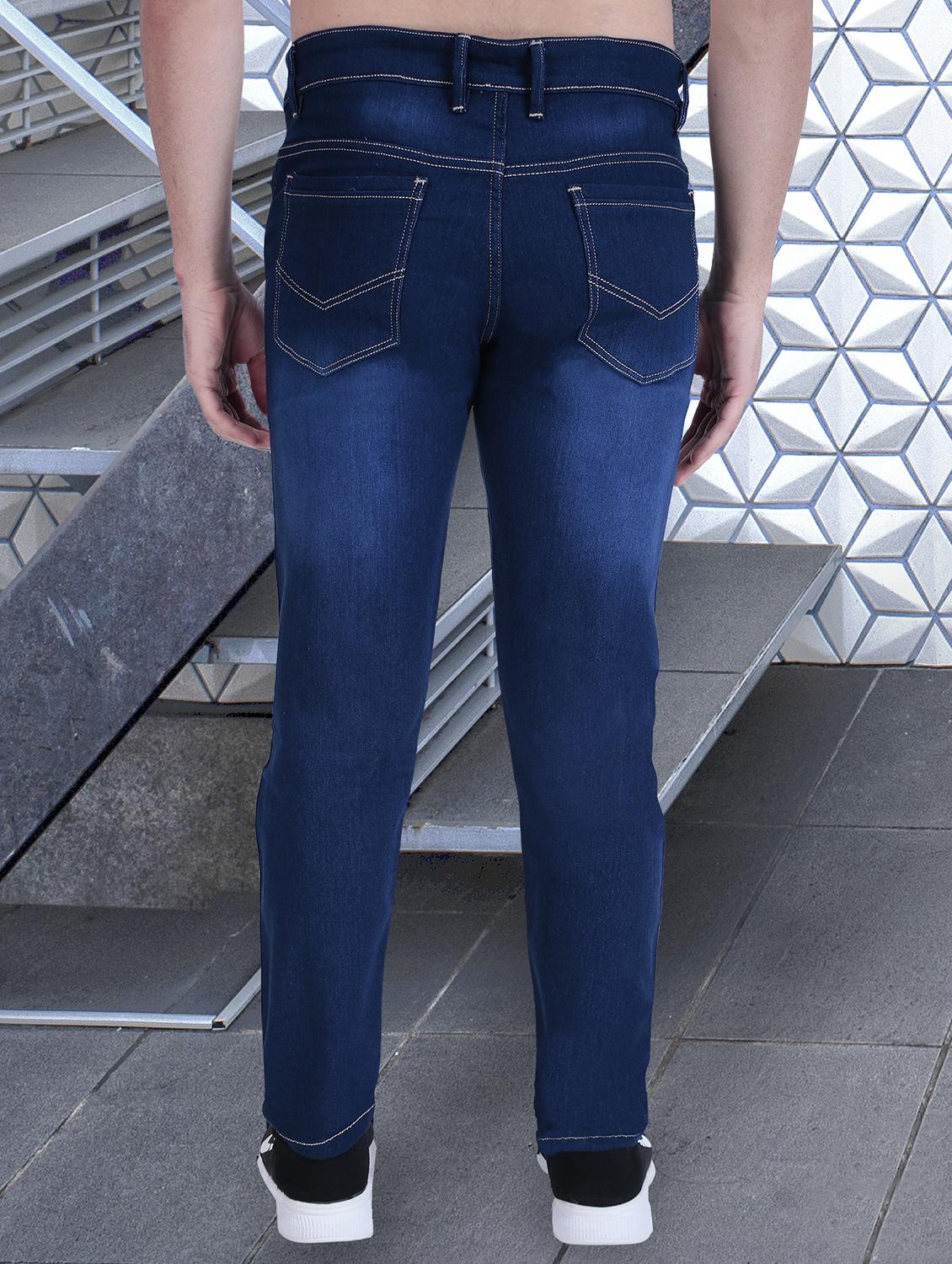 men washed mid rise slim fit jeans - 21993480 - Standard Image - 1