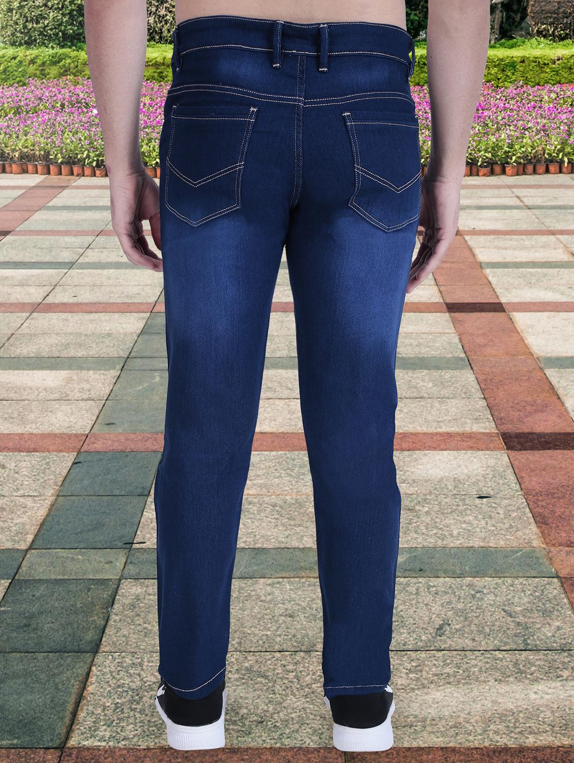 men washed mid rise slim fit jeans - 21993481 - Standard Image - 1