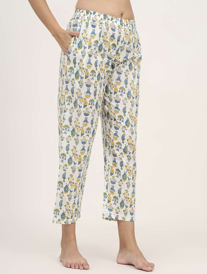 women printed nightwear pyjama set - 21993729 -  Standard Image - 4
