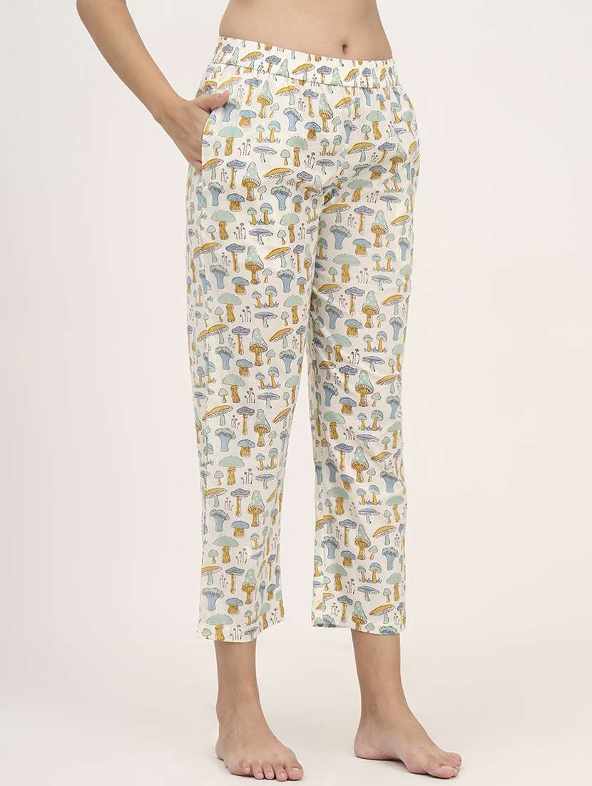women printed nightwear pyjama set - 21993731 -  Standard Image - 4