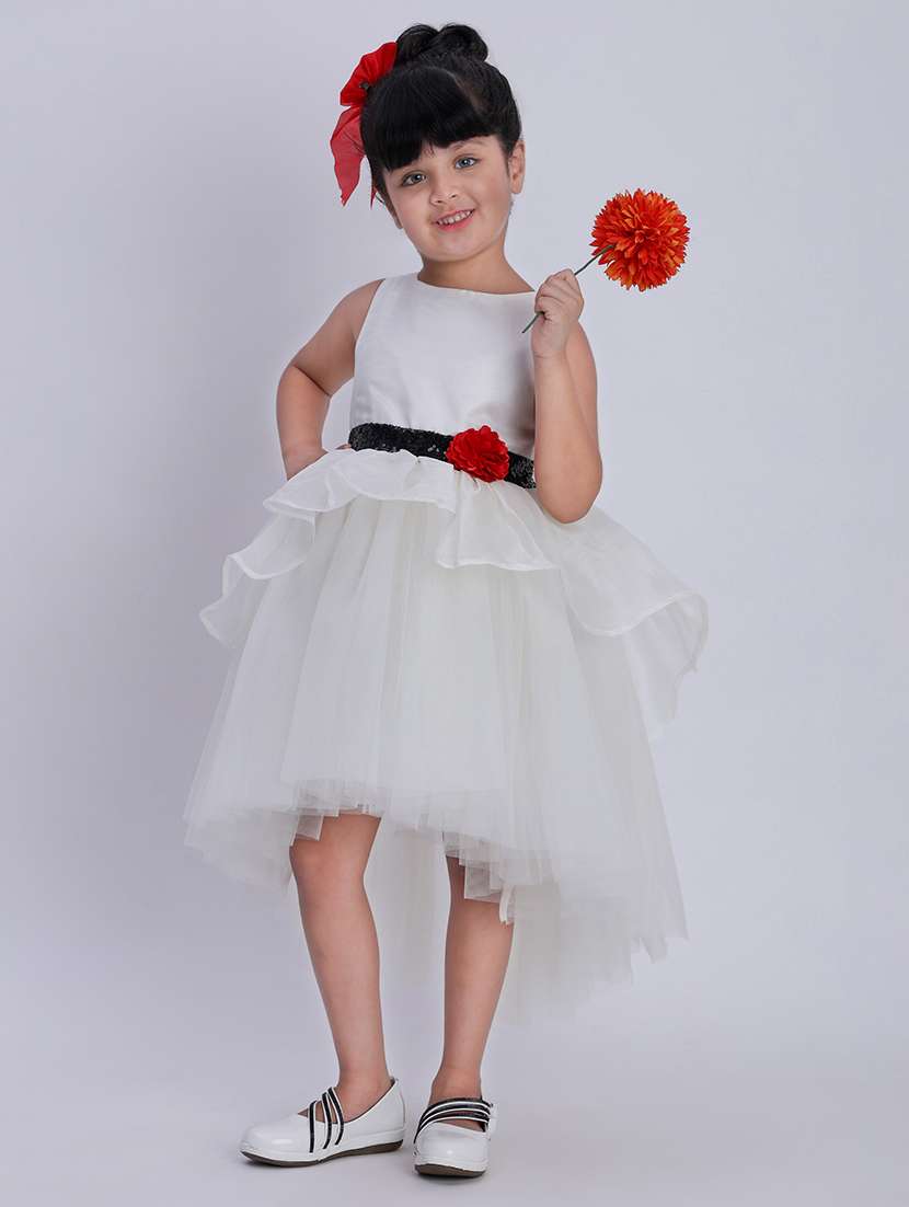 girls soldi sleeveless high low dress - 21993771 -  Standard Image - 1