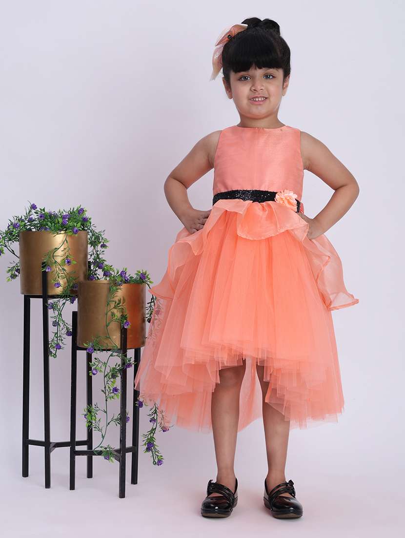 girls soldi sleeveless high low dress - 21993772 - Standard Image - 1