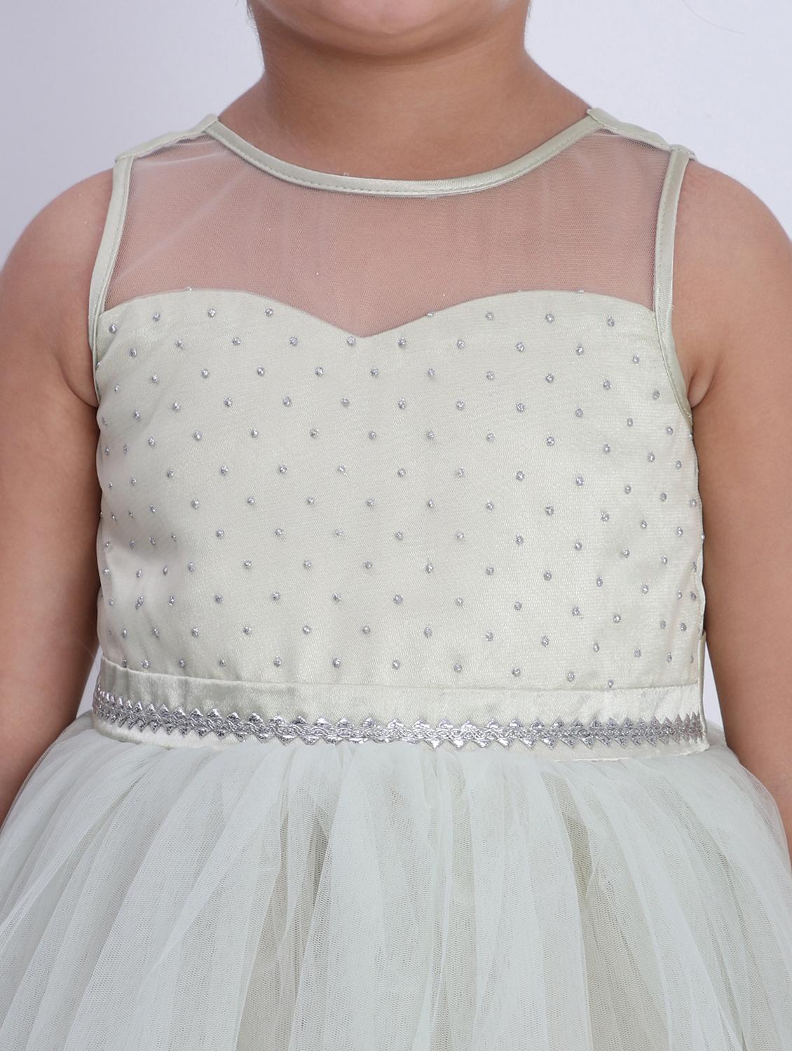 girls solid sleeveless high low dress - 21993775 - Standard Image - 4