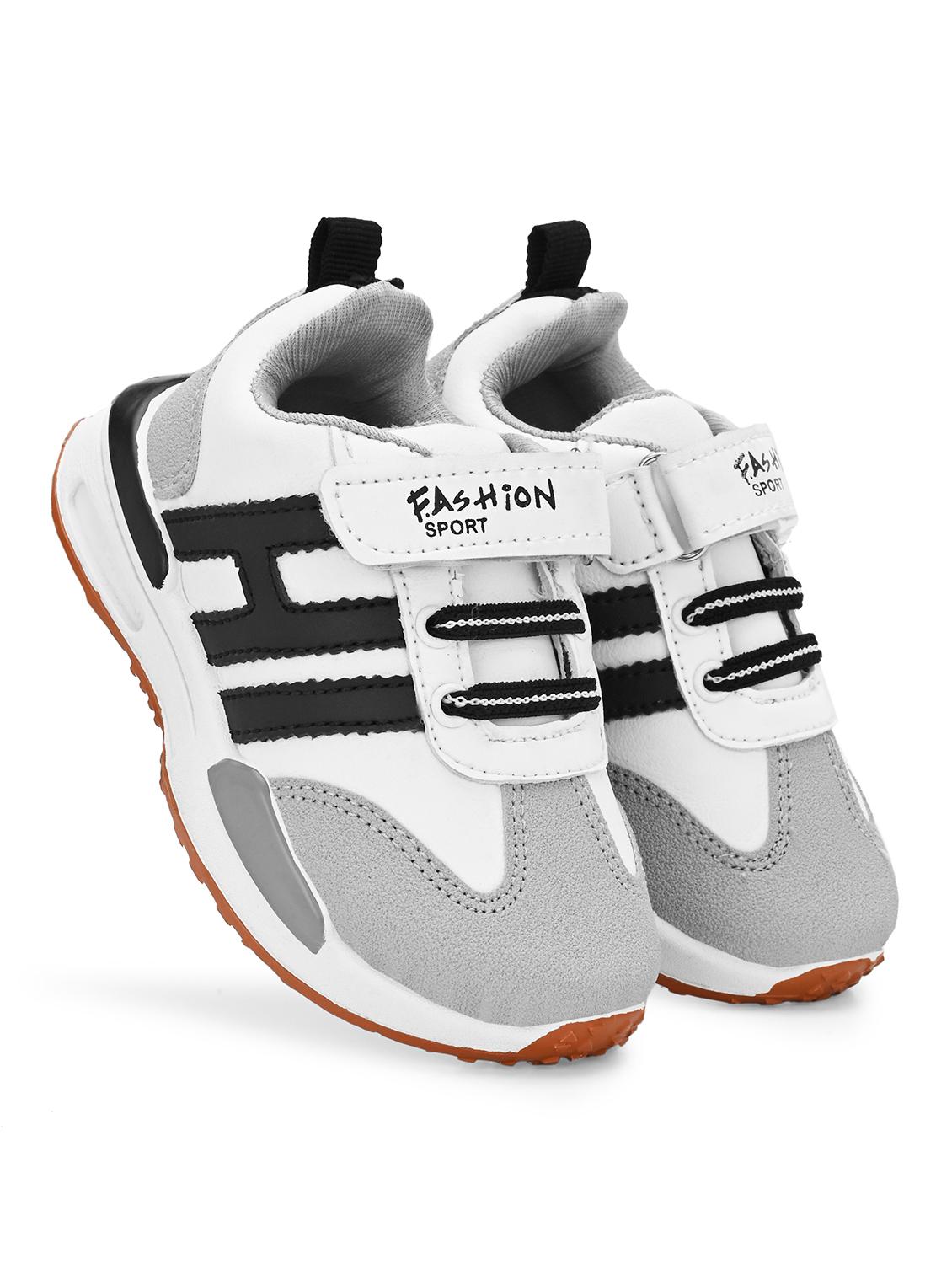 kids white lace-up sneaker - 21993777 -  Standard Image - 1