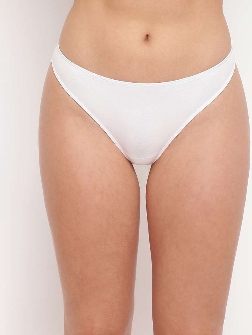 women pack of 3 solid low rise thongs - 21993847 -  Standard Image - 1