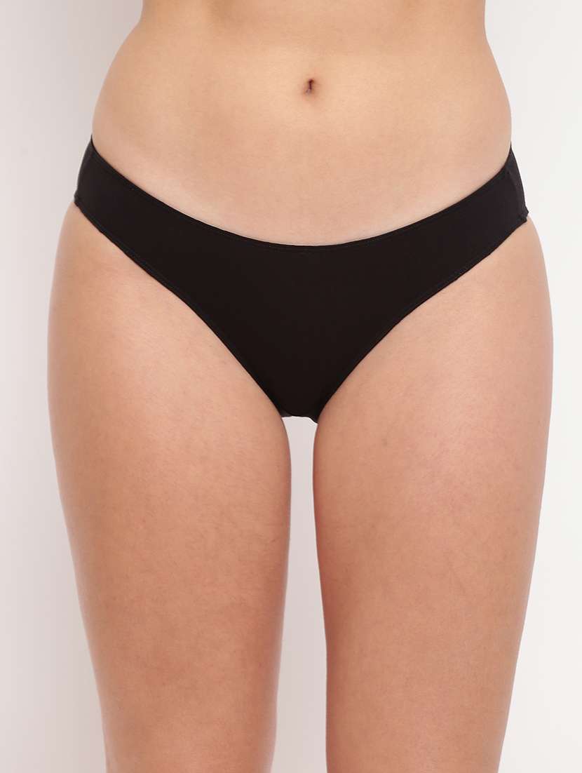 women pack of 5 solid low rise bikini panty - 21993852 -  Standard Image - 1
