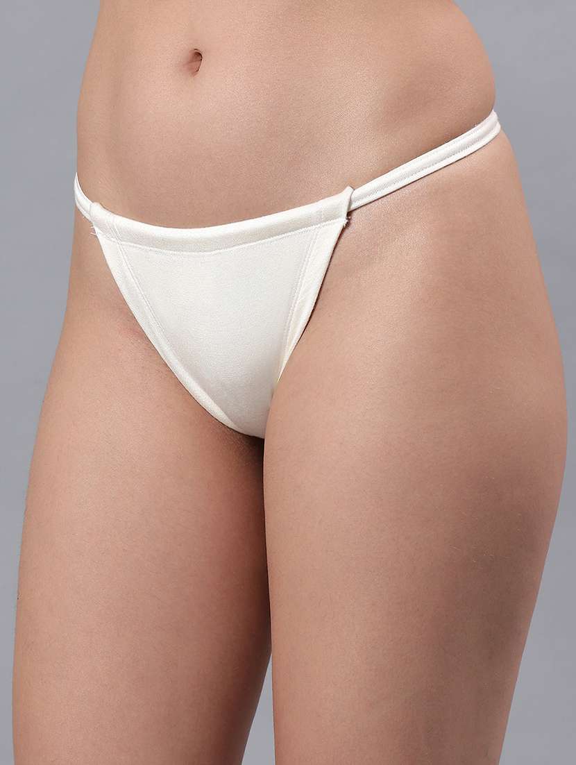 women solid low rise thongs  - 21993958 -  Standard Image - 1