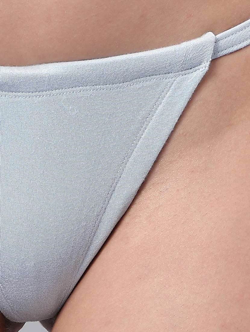 women solid low rise thongs  - 21993960 -  Standard Image - 4