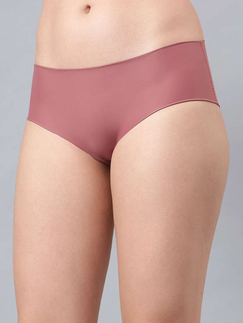 women solid low rise seamless hipster panty - 21993971 -  Standard Image - 1