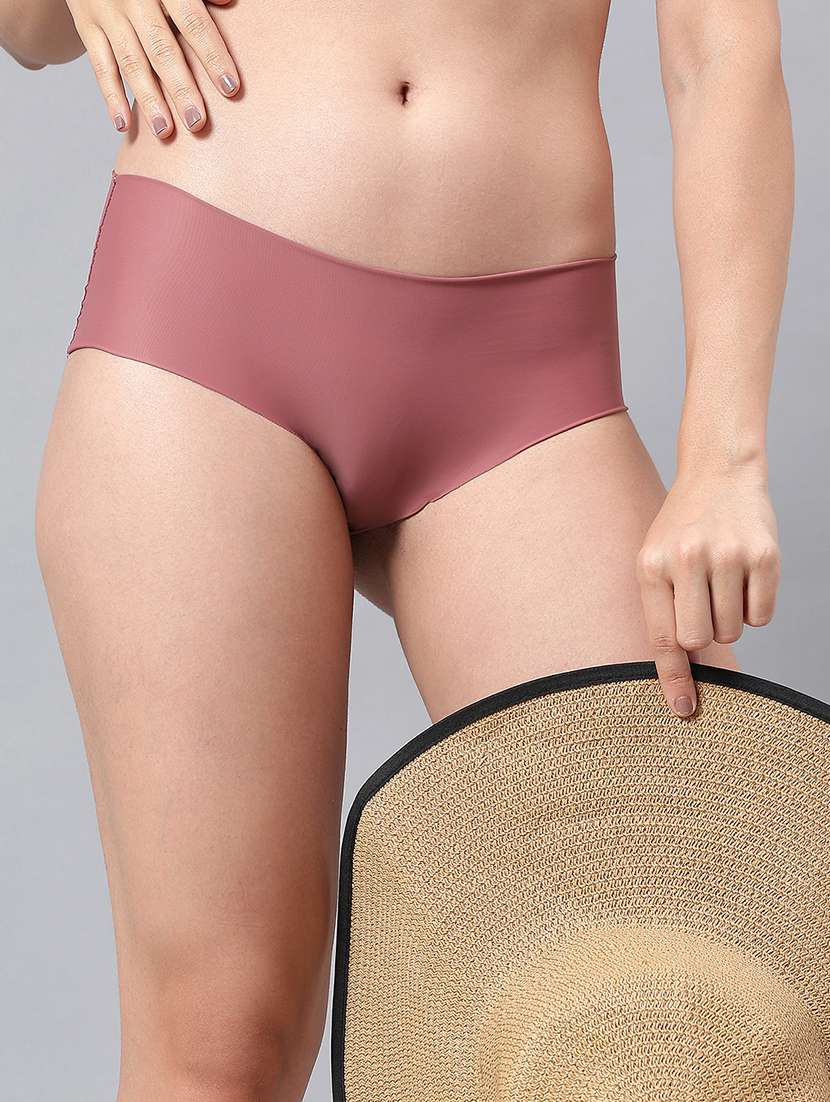 women solid low rise seamless hipster panty - 21993971 -  Standard Image - 4
