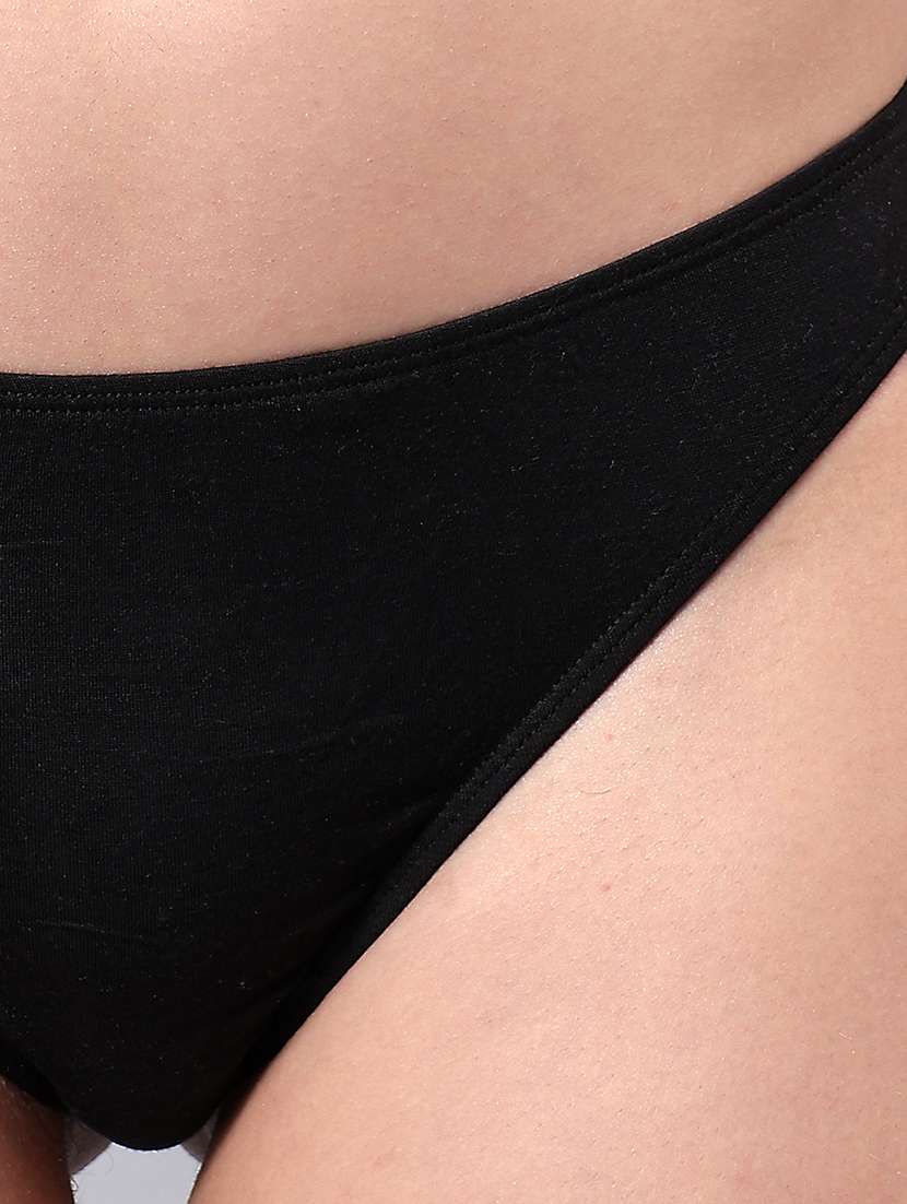 women solid low rise bikini panty - 21993984 -  Standard Image - 4