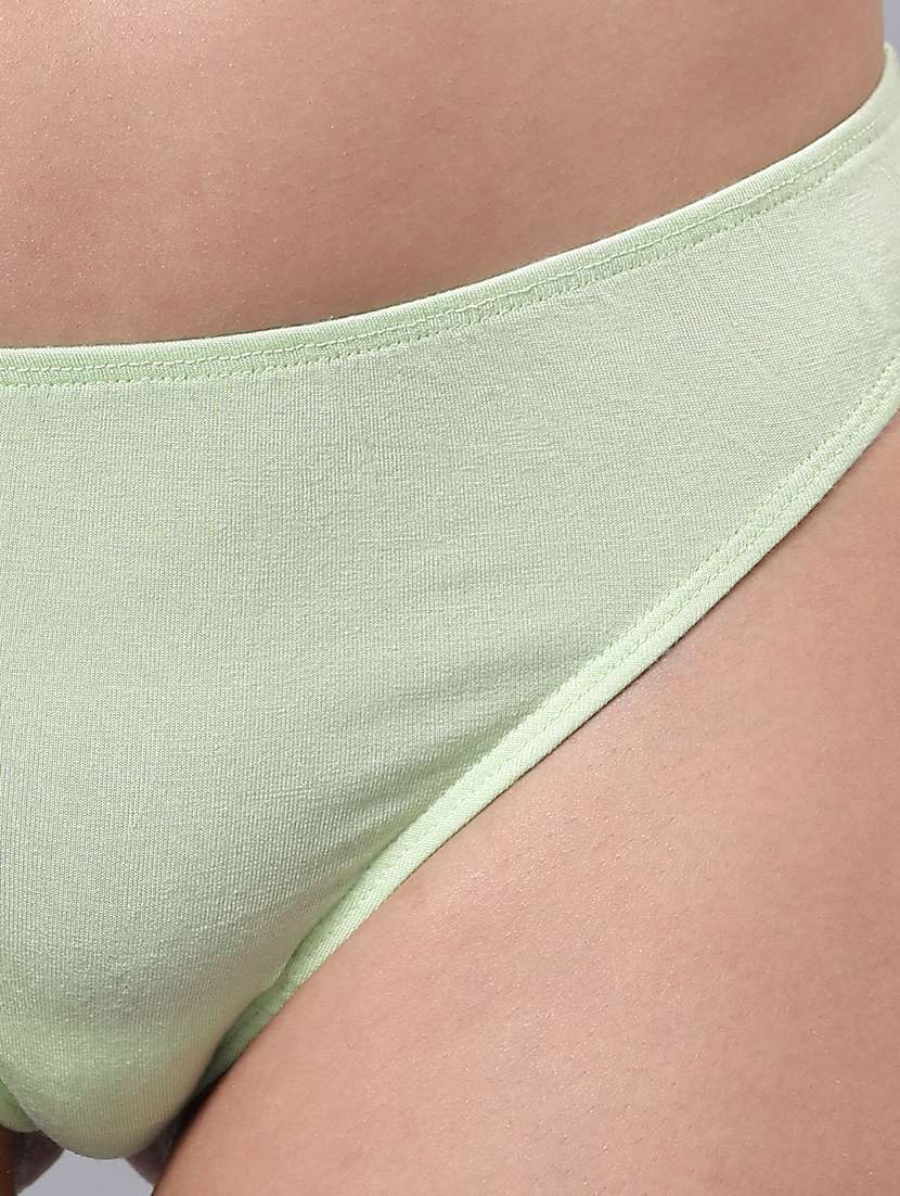 women solid low rise bikini panty - 21993988 -  Standard Image - 4