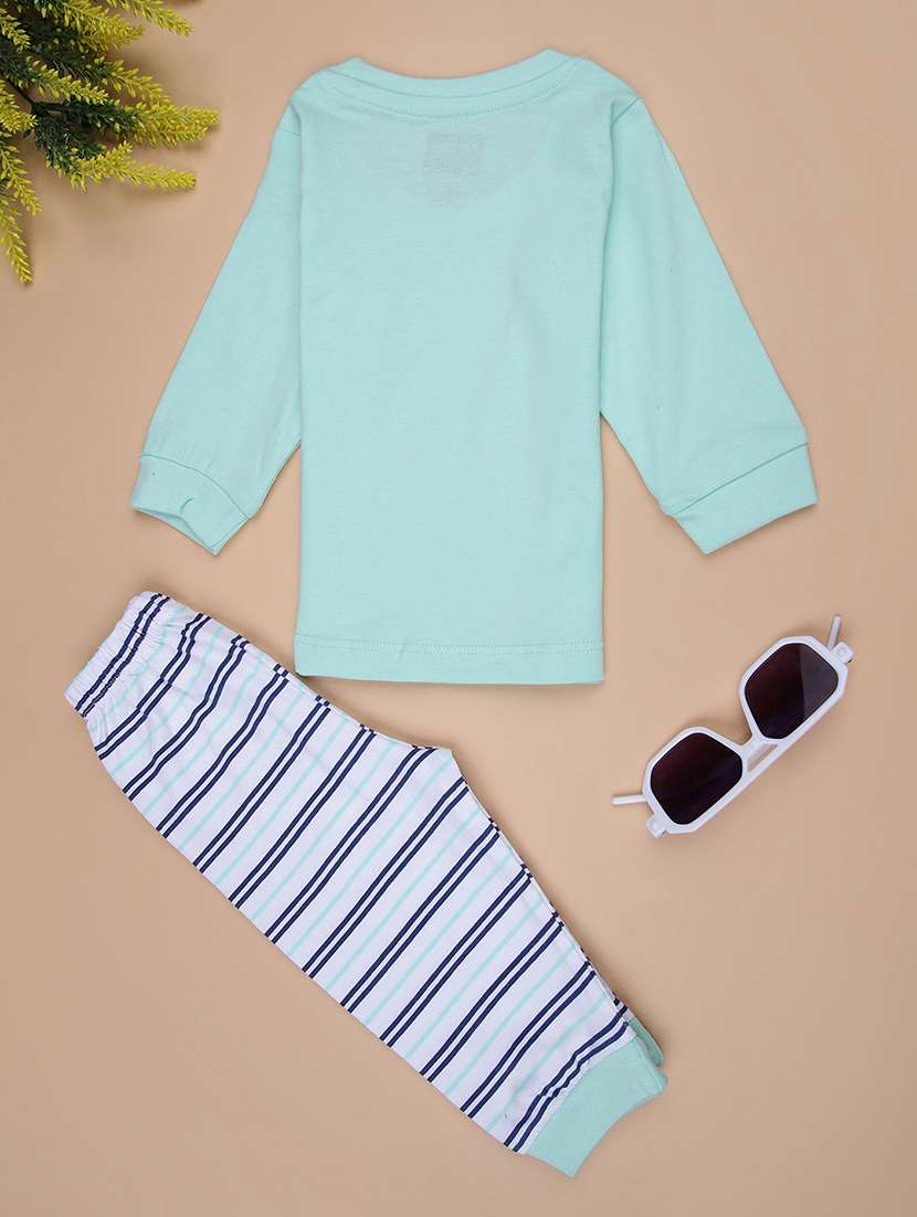 boys printed long sleeve full length set - 21994883 -  Standard Image - 1