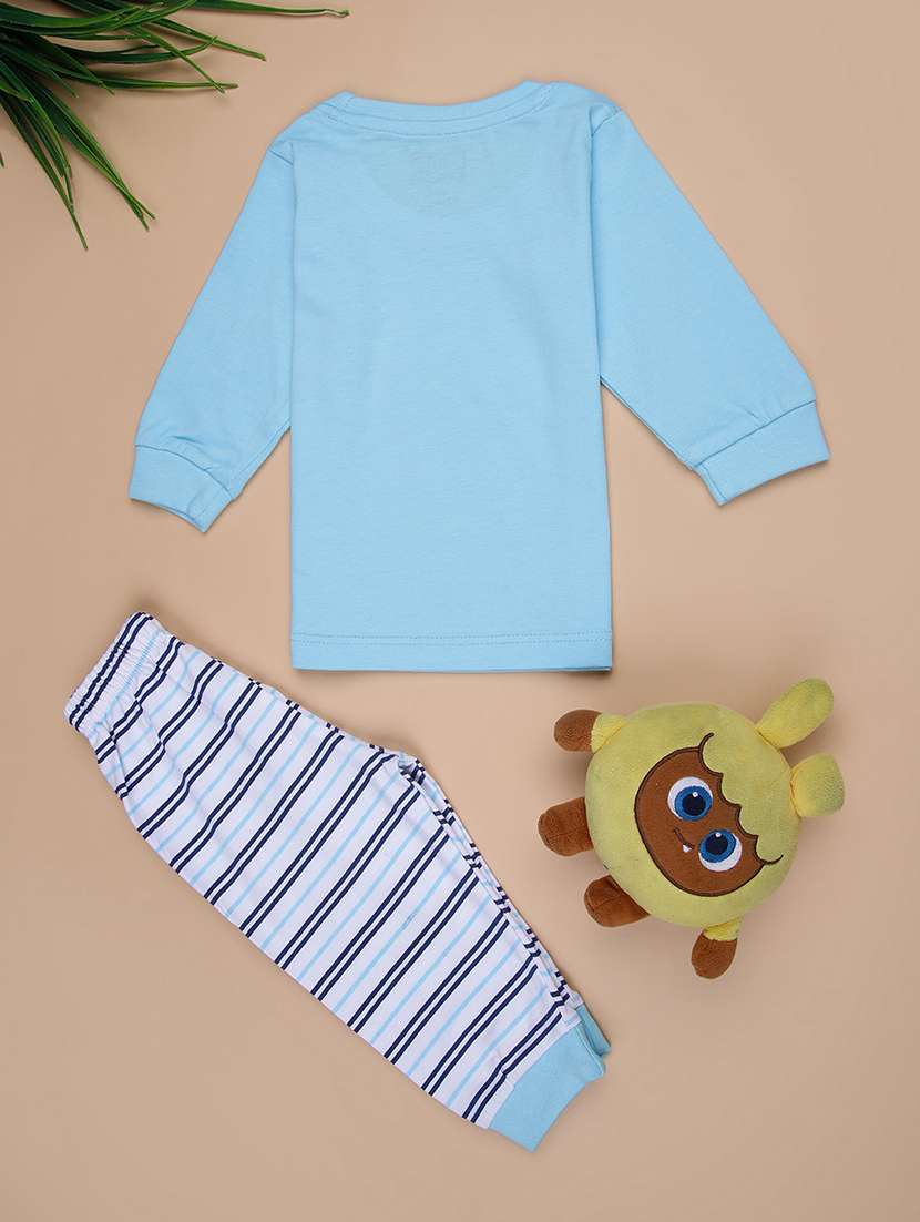 boys printed long sleeve full length set - 21994886 -  Standard Image - 1