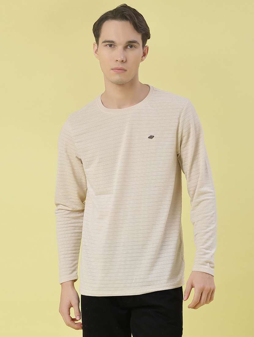 men solid long sleeve regular fit t-shirt - 21994904 -  Standard Image - 1