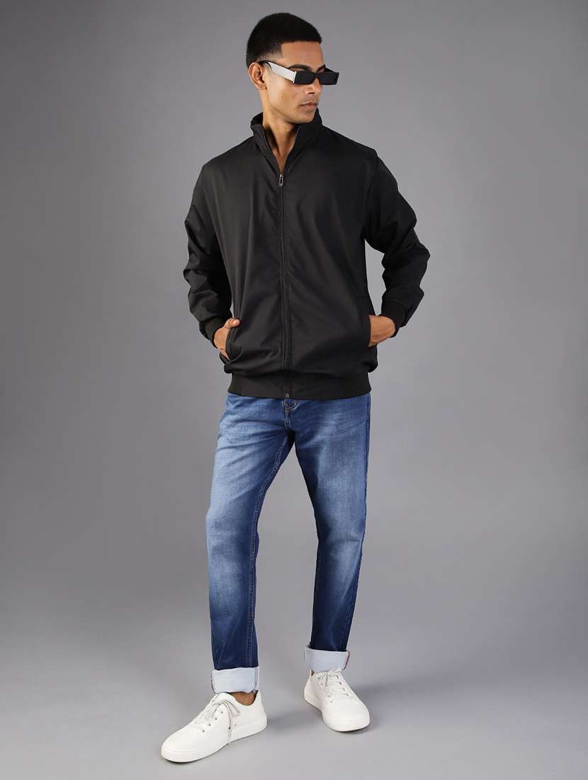 men solid long sleeve casual jacket - 21994975 -  Standard Image - 4