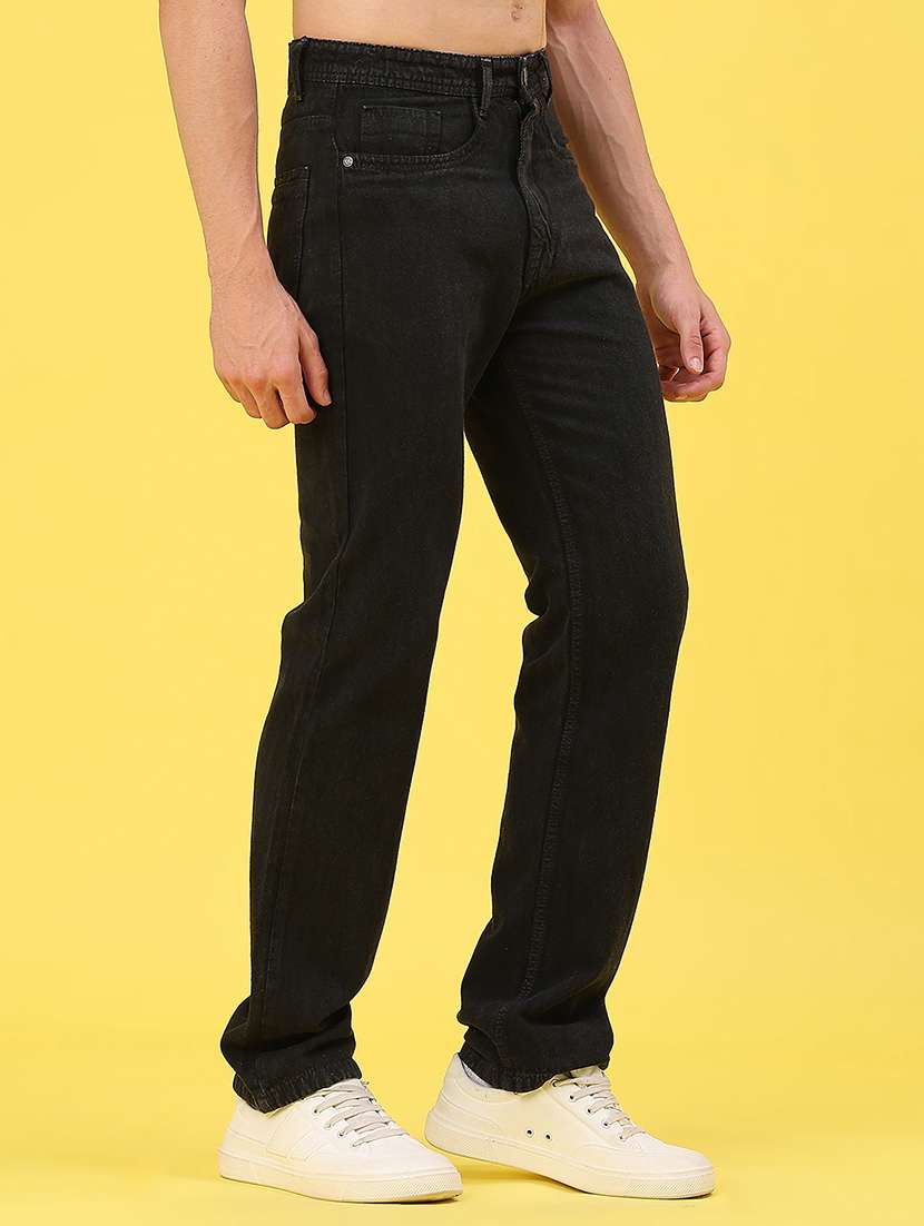men solid mid rise slim fit jeans - 21995084 -  Standard Image - 1