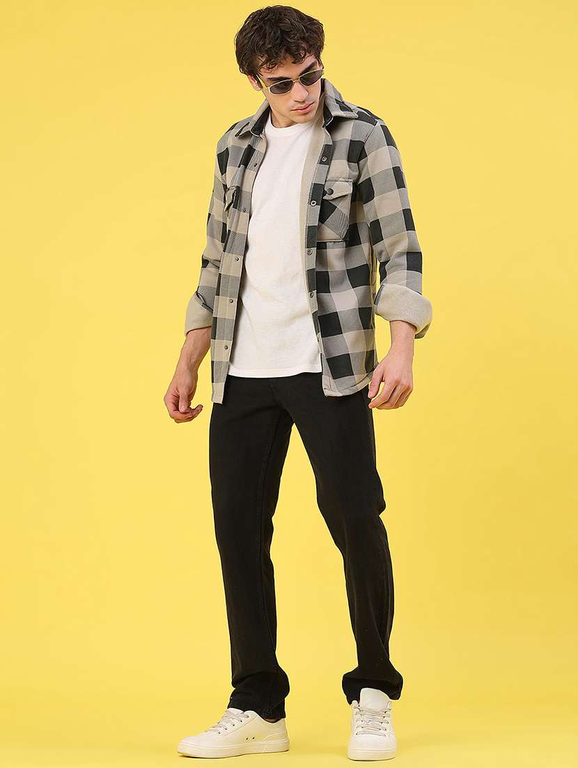 men solid mid rise slim fit jeans - 21995084 -  Standard Image - 4