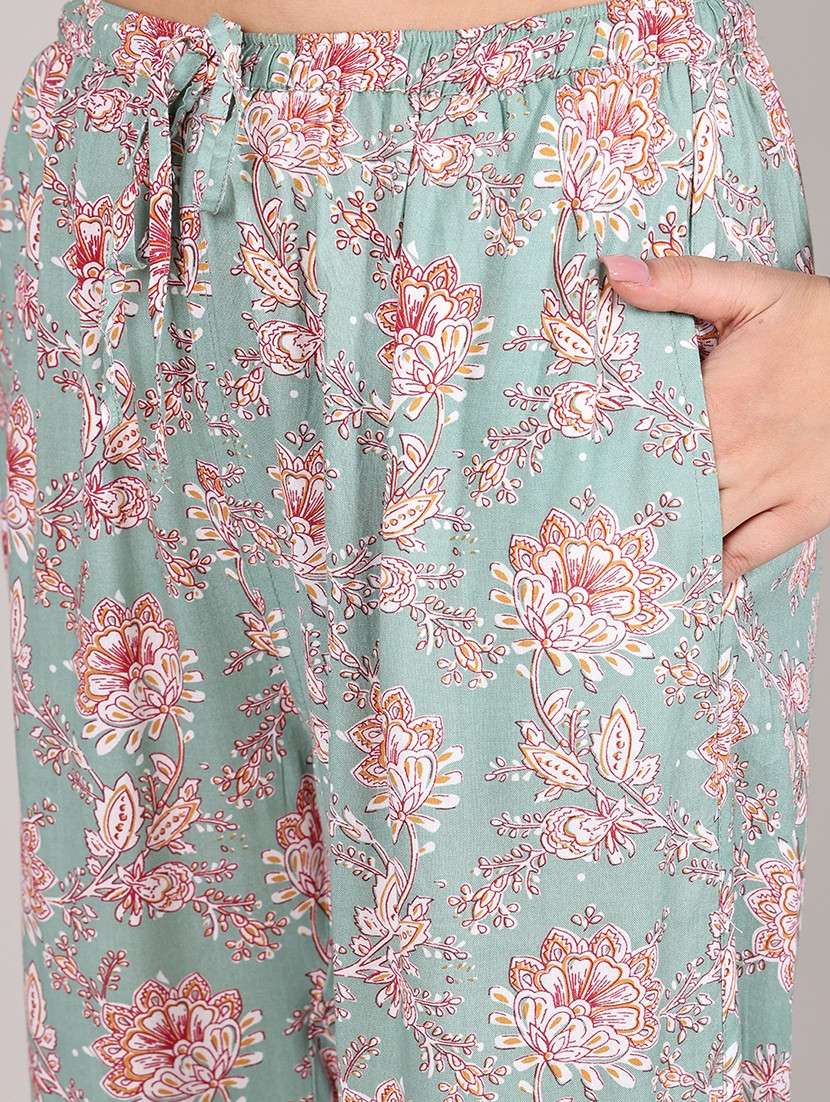 women printed nightwear pyjama set - 21995904 -  Standard Image - 4