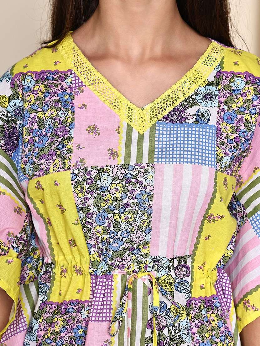 women printed nightwear pyjama set - 21995916 -  Standard Image - 4