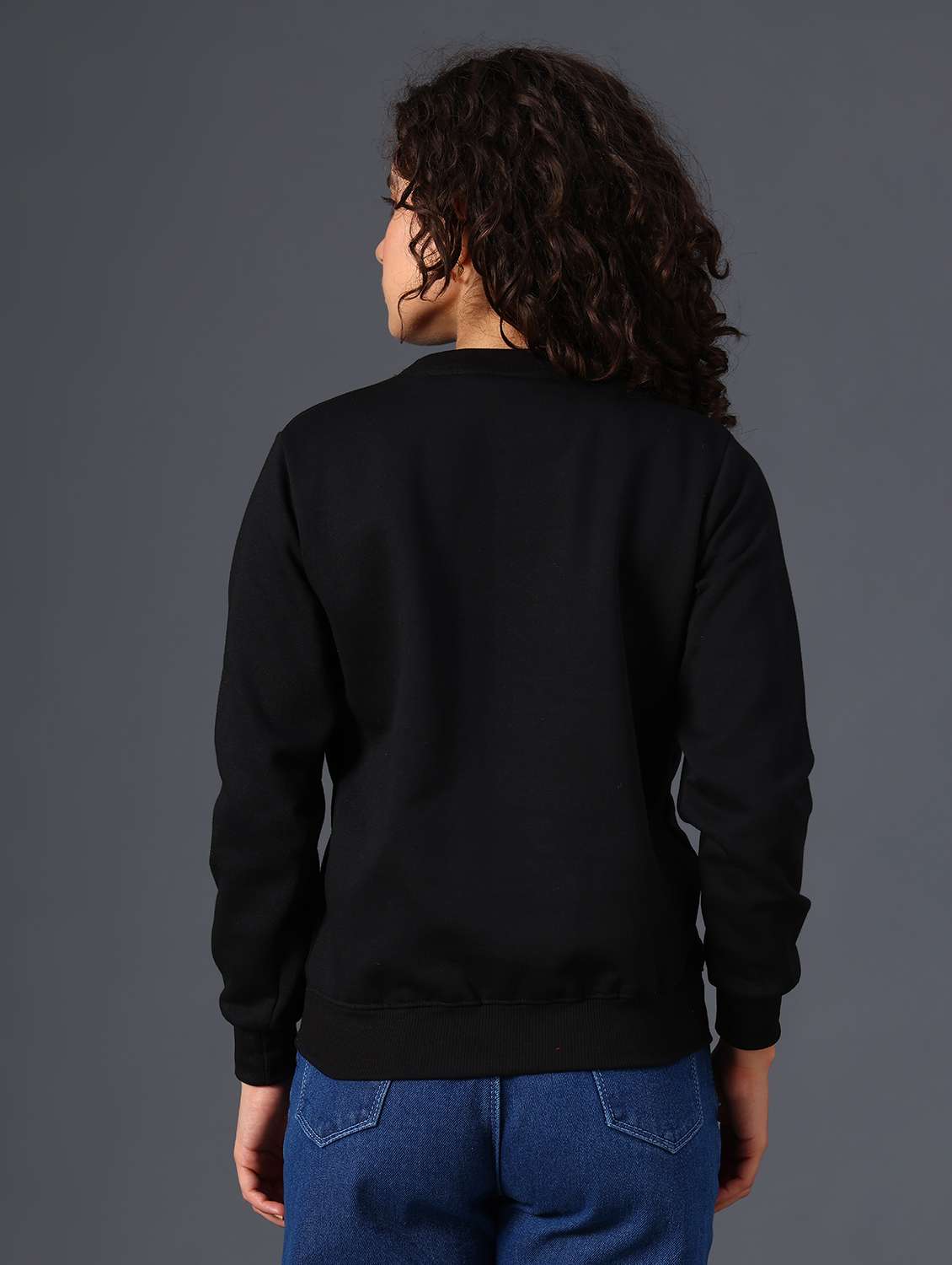 women printed long sleeve sweatshirt - 21996430 -  Standard Image - 4