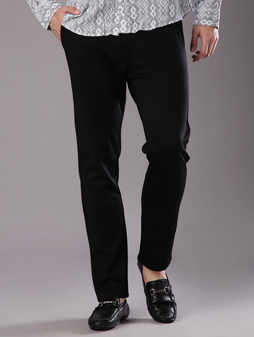 men solid mid rise straight fit chinos - 21996441 - Zoom Image - 0