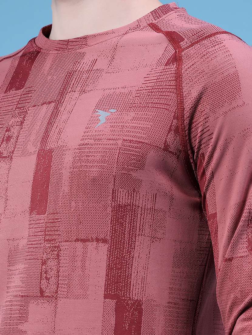 men printed round neck long sleeve t-shirt - 21996454 -  Standard Image - 4