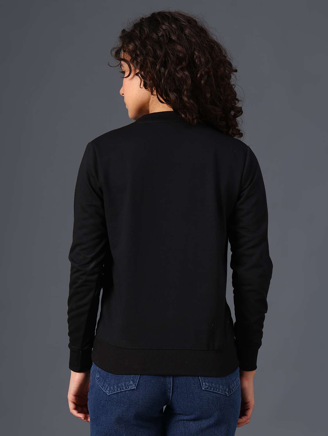 women printed long sleeve sweatshirt - 21996758 -  Standard Image - 4