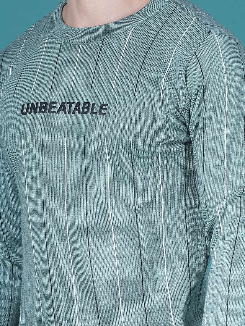 men striped long sleeve regular fit pullover - 21996799 -  Standard Image - 4
