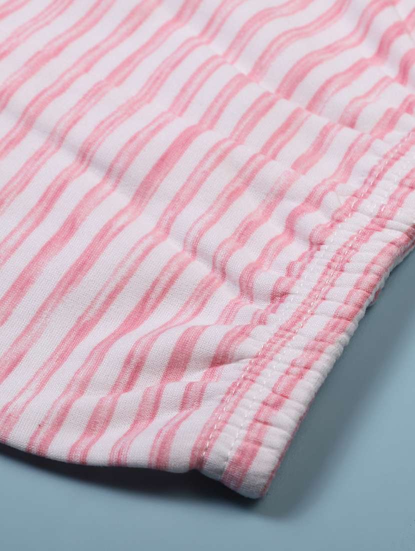 kids pack of 2 striped mid rise jogger - 21996801 -  Standard Image - 4