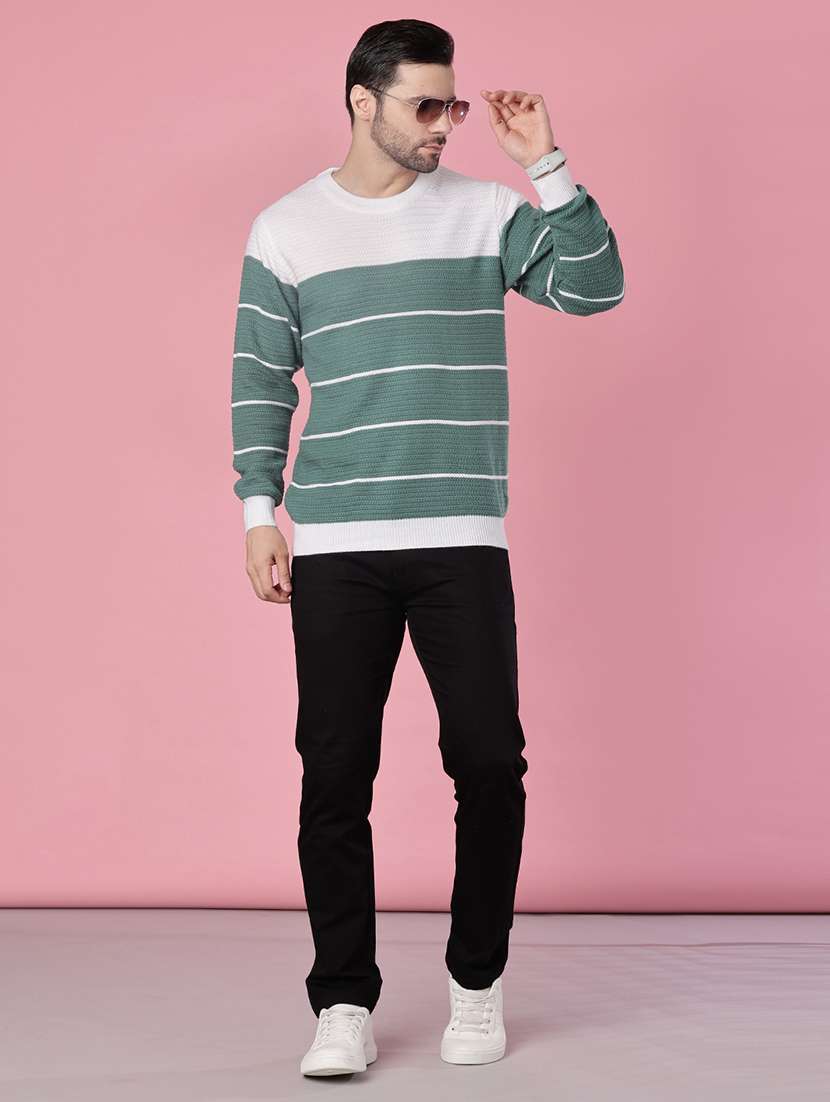 men solid mid rise casual chinos - 21997024 -  Standard Image - 4