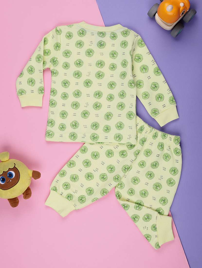 boys printed winterwear full length set - 21997036 -  Standard Image - 1