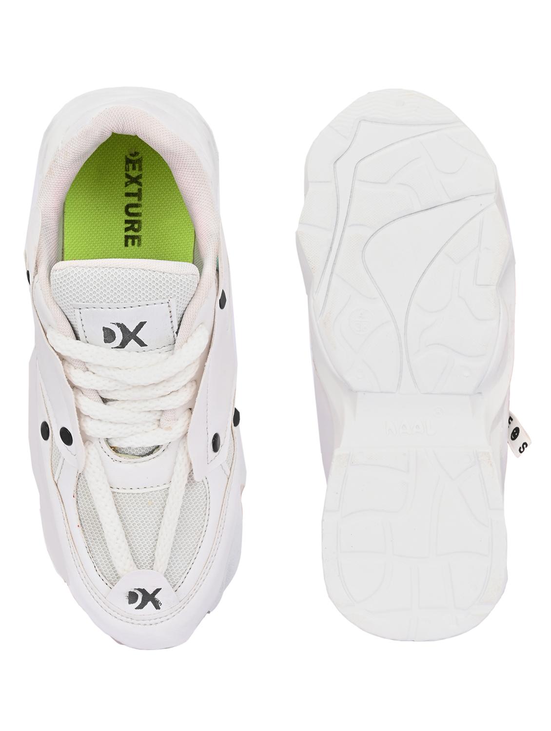 women white lace-up sneaker - 21997140 - Standard Image - 4