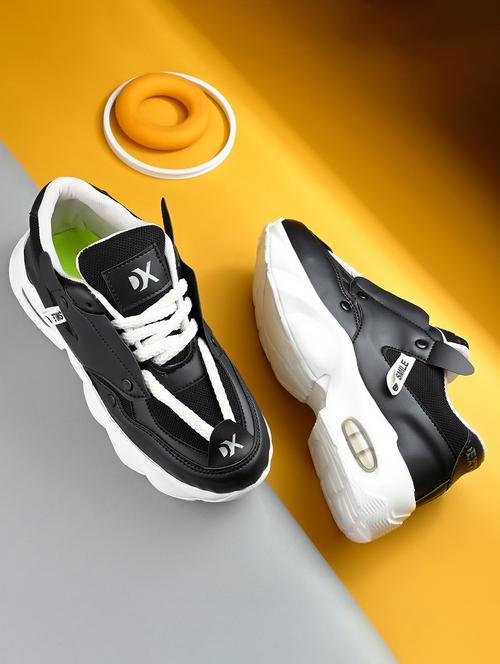 women black lace-up sneaker - 21997141 - Standard Image - 0