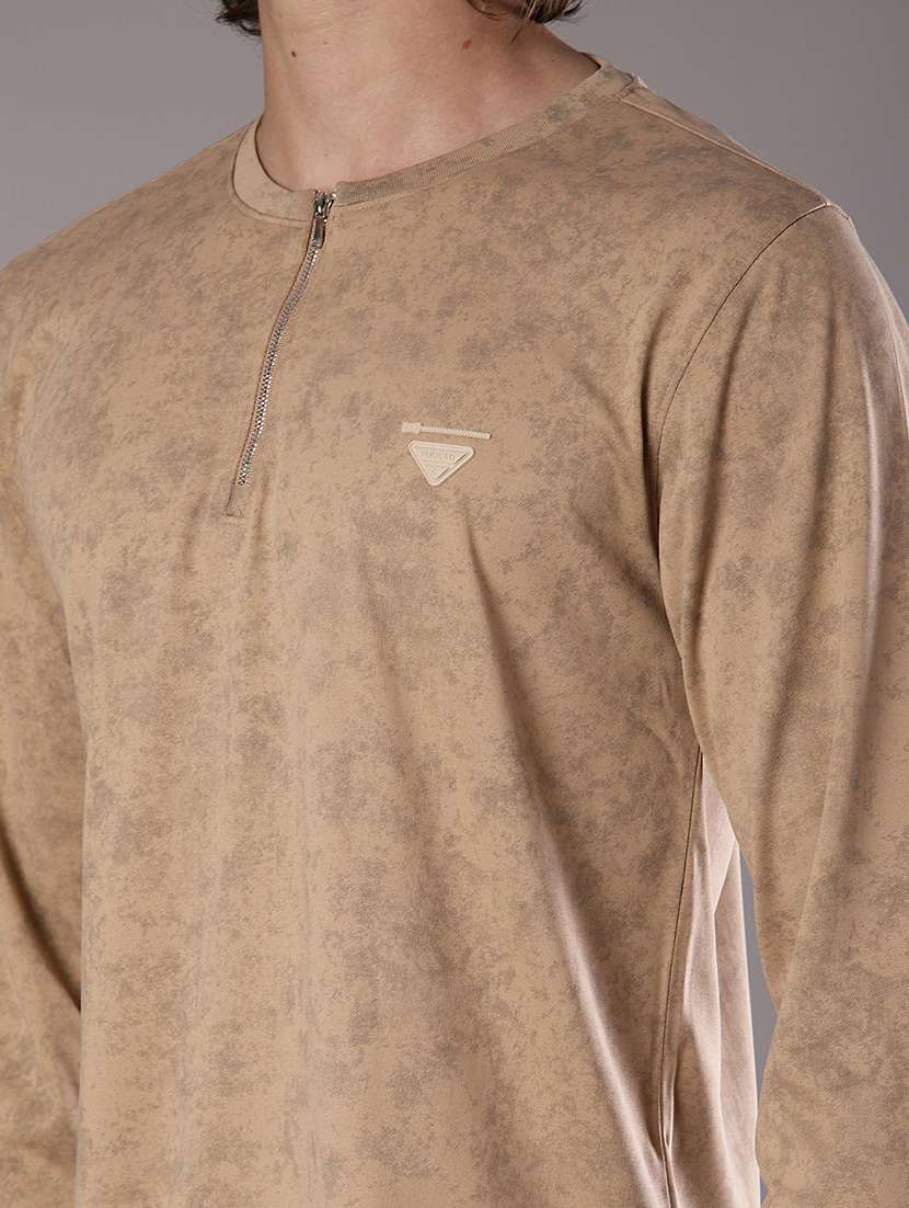 men solid long sleeve regular fit t-shirt - 21997584 -  Standard Image - 4